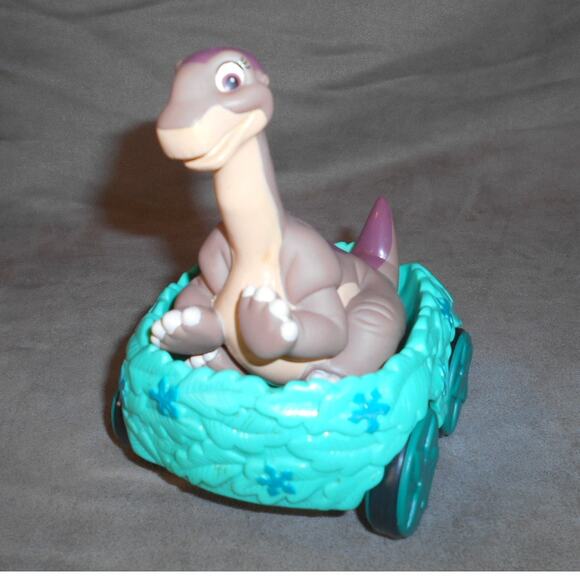 1996 Land Before Time Great Valley Vehicles Bobbin' Fun Littlefoot Equity Toys - Picture 3 of 9